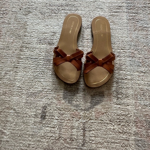 Sarah Flint Mirjana Bow Sandals in Tan size 37 - Picture 5 of 5
